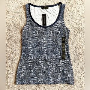 Banana Republic Blue Satin Tank Top